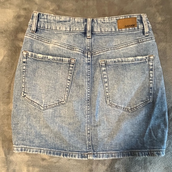 Garage denim pencil skirt - Picture 3 of 4